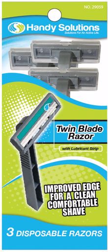 Picture of Men's Twin-blade Razors (3 pk.) (144 Units)