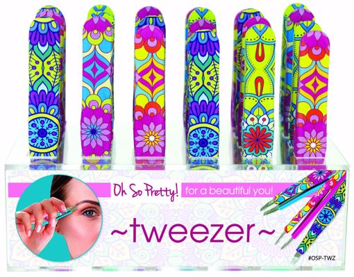 Picture of Oh So Pretty! Paisley Print Tweezers (48 Units)