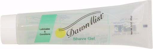 Picture of DawnMist Clear Shave Gel Tube - 3 oz (144 Units)