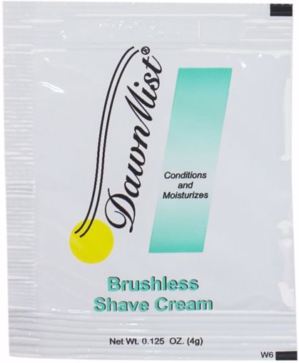 Picture of DawnMist Brushless Shave Cream Packet - 0.125 oz (2000 Units)