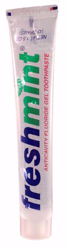 Picture of Freshmint Fluoride Clear Gel Toothpaste - 1.5 oz (144 Units)