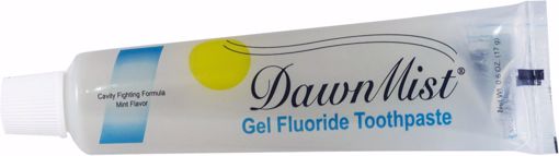 Picture of DawnMist Fluoride Gel Toothpaste - 0.6 oz, Mint (720 Units)