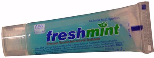 Picture of Freshmint Fluoride Clear Gel Toothpaste - 1 oz (144 Units)