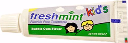 Picture of Freshmint Kids Fluoride Free Toothpaste - 0.85 oz, Bubblegum (144 Units)