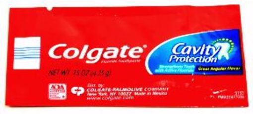 Picture of Cavity Protection Toothpaste Packet 0.15 oz. (1000 Units)