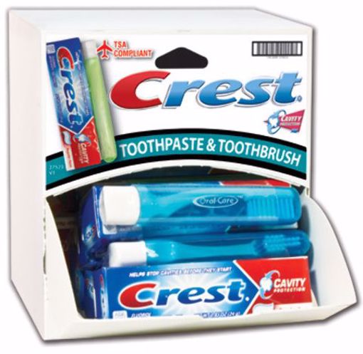 Picture of Crest Travel Toothpaste/Brush Combo Dispensit - 12 Count (144 Units)