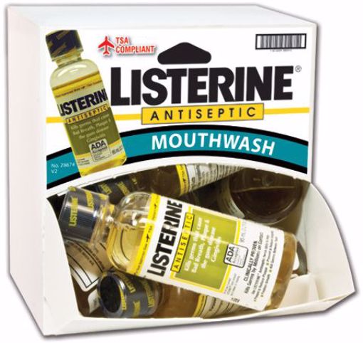 Picture of Listerine Original Mouthwash 3.2 oz Dispensit Case (96 Units)