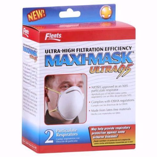 Picture of Flents Maxi-Mask Particulate Respirators, Ultra 95, 2 ct.