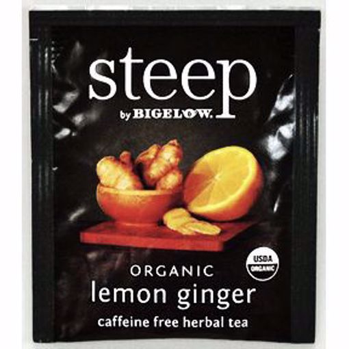 Picture of Steep by Bigelow Organic Lemon Ginger Herbal (63 Units)