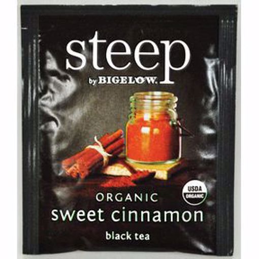 Picture of Steep by Bigelow Organic Sweet Cinnamon Black Tea (63 Units)