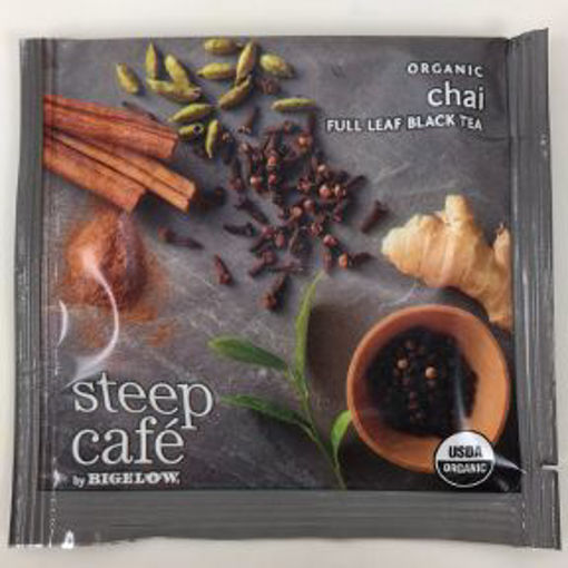 Picture of Steep Caf├⌐ by Bigelow Organic Chai Black Tea (31 Units)