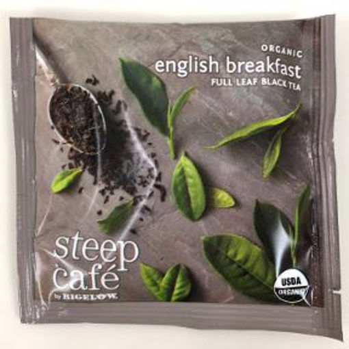 Picture of Steep Caf├⌐ by Bigelow Organic English Breakfast Black Tea (31 Units)