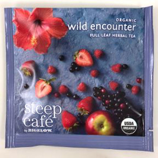 Picture of Steep Caf├⌐ by Bigelow Organic Wild Encounter Herbal Tea (31 Units)