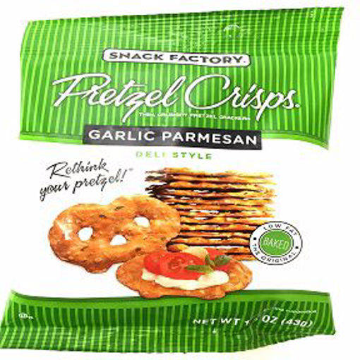 Picture of Snack Factory Pretzel Crisps Garlic Parmesan (11 Units)