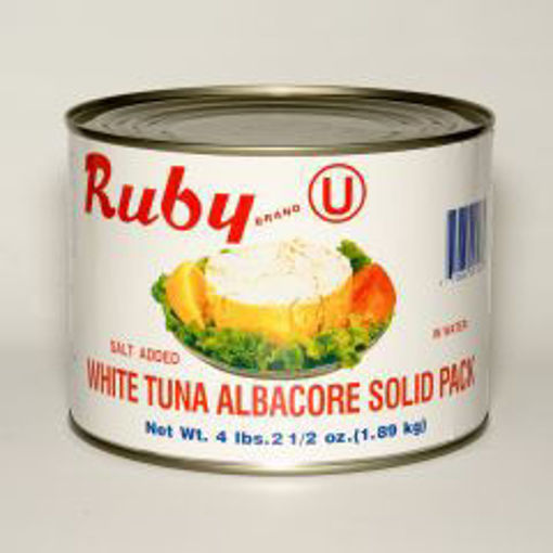 Picture of Ruby Solid White Albacore Tuna - 66 oz Can ( 6 per case)