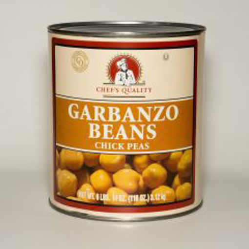 Picture of Chefs Quality Garbanzo Beans - #10 can, 6/Case