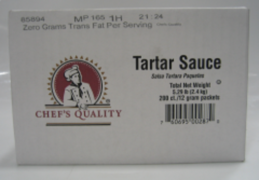 Picture of Chefs Quality Tartar Sauce Packets, 12 grams each - 200 ct