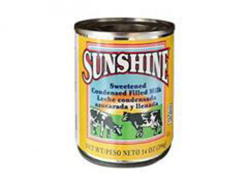 Picture of Sunshine Sweetened Condensed Milk - 24/14 oz cans