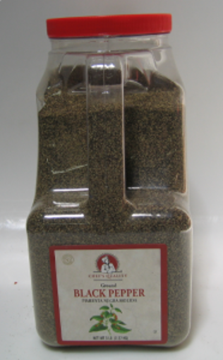Picture of Chefs Quality - Ground Black Pepper 5 lbs 4/case