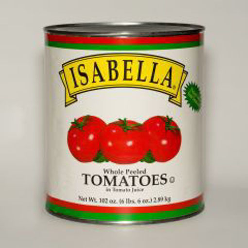 Picture of Isabella - Whole Peeled Tomatoes in Juice - #10 6/case