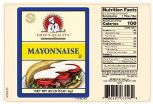Picture of Chefs Quality - Mayonnaise Tub - 4 Gal