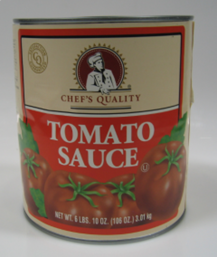 Picture of Chefs Quality - Tomato Sauce - #10 cans 6/case