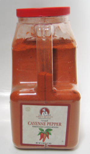 Picture of Chefs Quality - Cayenne Pepper - 5 lb Jar 4/case