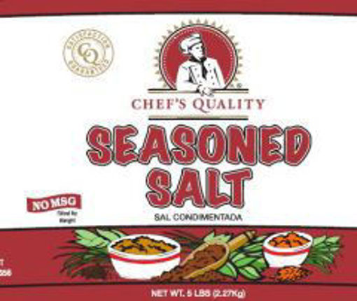 Picture of Chefs Quality - Seasoned Salt - 5 lbs 4/case