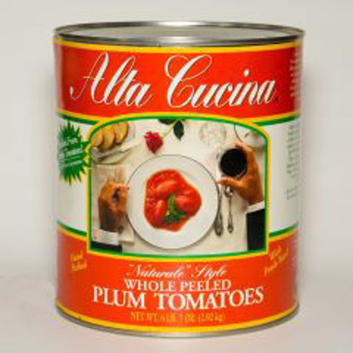 Picture of Alta Cucina - Whole Peeled Plum Tomatoes - #10 can 6/case