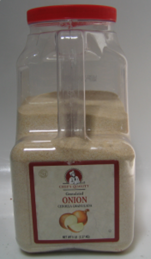 Picture of Chefs Quality - Granulated Onion - 5 lb Jar 4/case