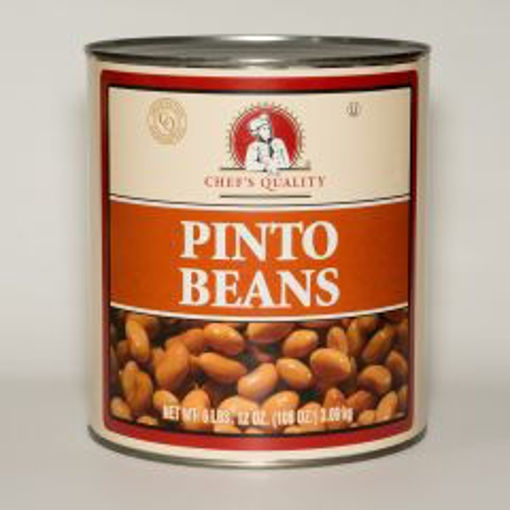 Picture of Chefs Quality - Pinto Beans - 6 lb Can 6/case