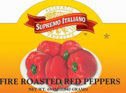 Picture of Supremo Italiano - Roasted Red Peppers - 67 oz Jar 6/case