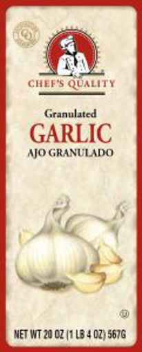 Picture of Chef Quality - Granulated Garlic - 20 oz 12/case