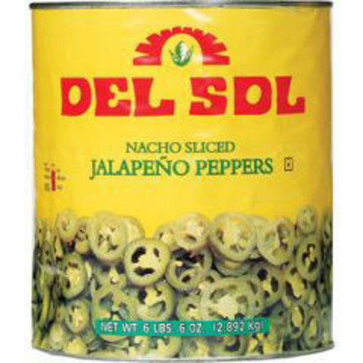 Picture of Del Sol - Nacho Sliced Jalapeno Peppers - #10 cans 6/ case