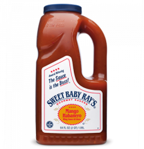 Picture of Sweet Baby Rays - Mango Habanero Wing Sauce - 64 oz Bottle 4/case