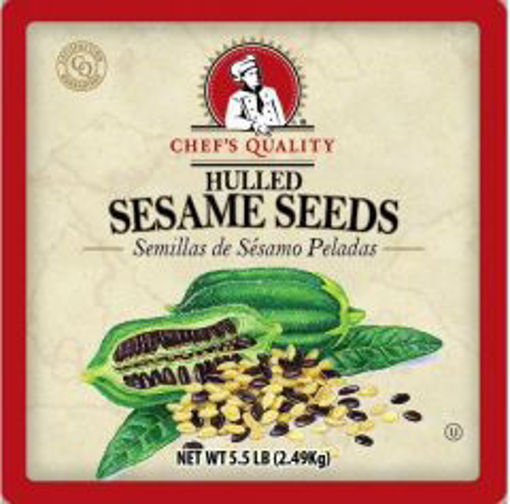 Picture of Chefs Quality - Hulled Sesame Seeds - 5.5 lbs 4/case