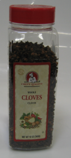 Picture of Chefs Quality - Whole Cloves - 12 oz Jar 12/ case