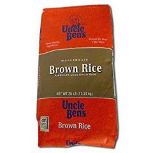 Picture of Uncle Bens - Whole Grain Brown Rice - 25 lbs