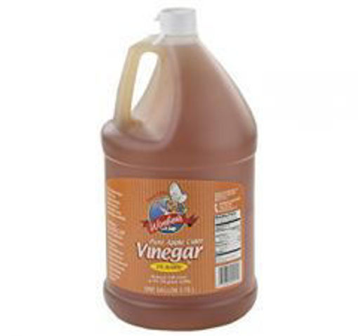 Picture of Woebers - Apple Cider Vinegar - gallon Jug 4/case