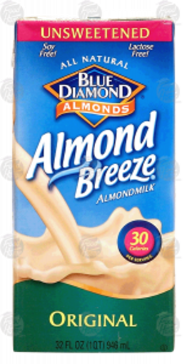Picture of Blue Diamond - Unsweetened Almond Milk - 32 oz 12/case