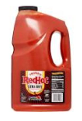 Picture of Franks Red Hot - Extra Hot Sauce - gallon 4/case