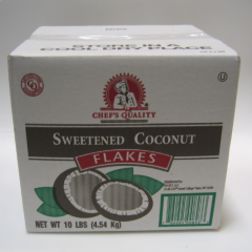 Picture of Chefs Quality - Sweetened Coconut Flakes - 10 lbs