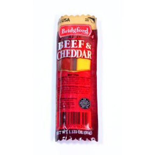 Picture of Bridgford Beef and Cheddar 1.125 oz. (8 Units)
