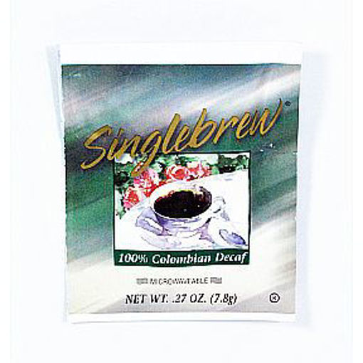 Picture of Singlebrew Decaf Colombian Microwaveable Coffee Singles (37 Units)