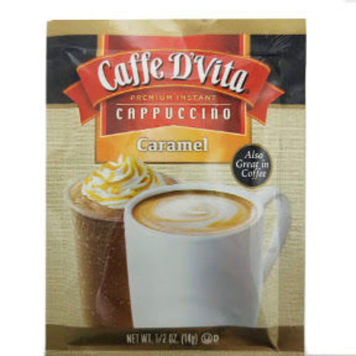 Picture of Caffe D'Vita Cappuccino -  Caramel (31 Units)