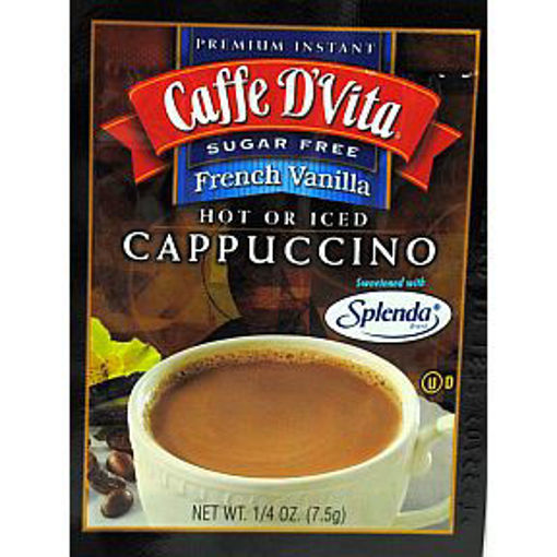 Picture of Caffe D'Vita Cappuccino - Sugar Free French Vanilla (31 Units)