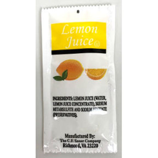 Picture of CF Sauer Lemon Juice Packet (92 Units)