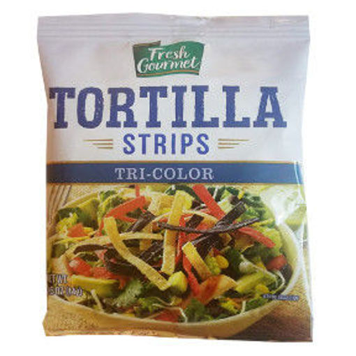 Picture of Fresh Gourmet Tortilla Strips Tri-Color (37 Units)