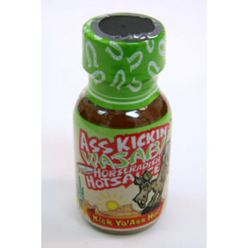 Picture of Ass Kickin' Wasabi Horseradish Hot Sauce (14 Units)