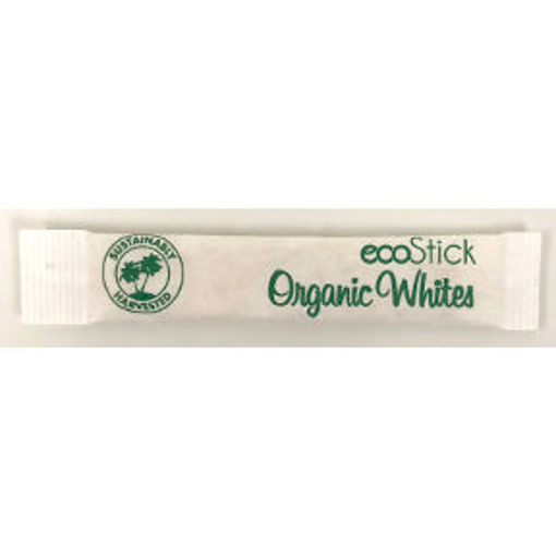 Picture of EcoStick Organic Whites - Cane Sugar (483 Units)